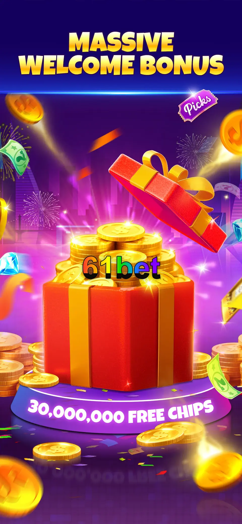 61bet Capturas de tela - APK Oficial